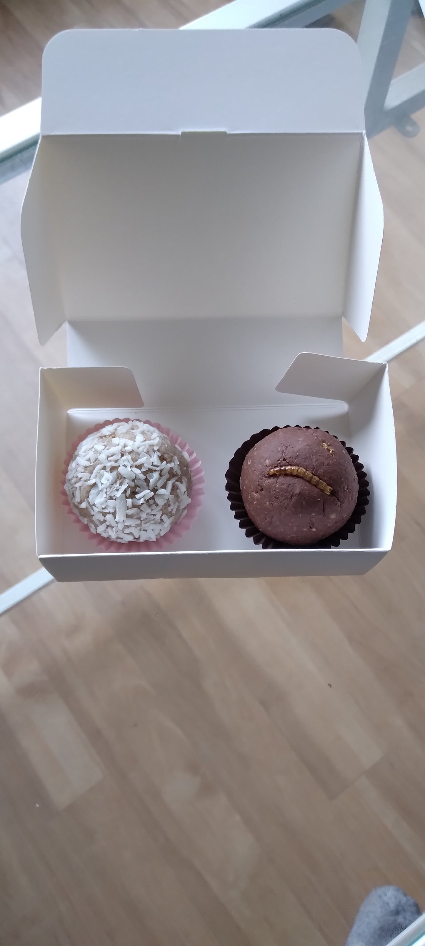 Cocoa & Peanut Butter Larva Balls