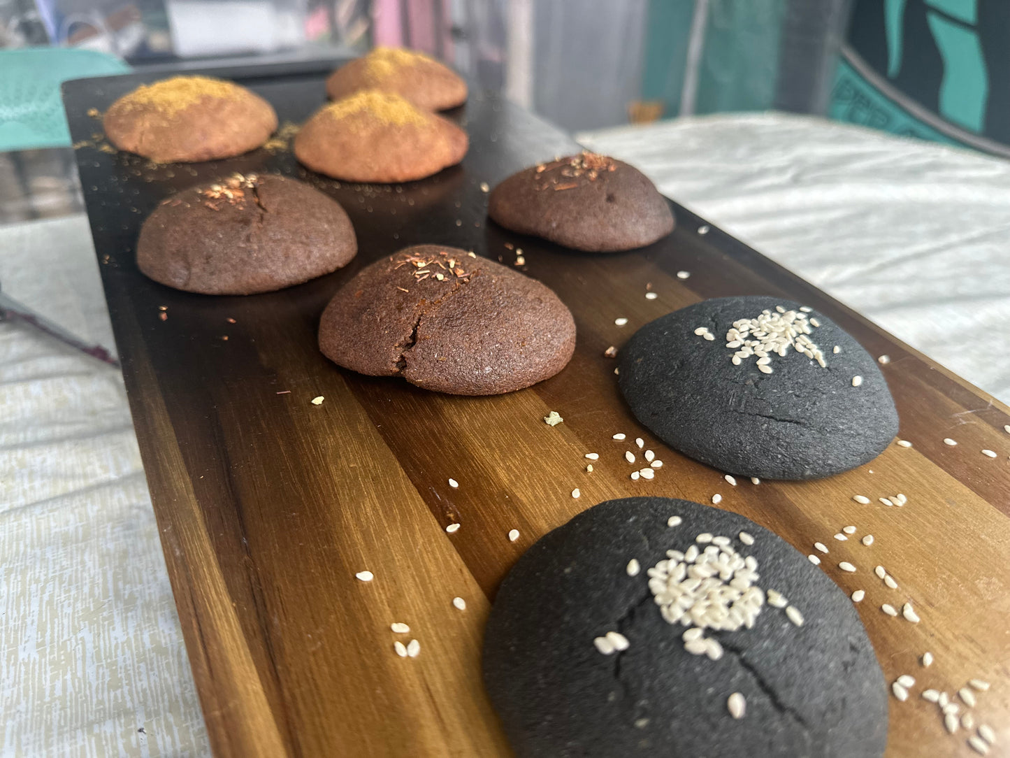 Charcoal & Sesame - Mixed Insect Cookie