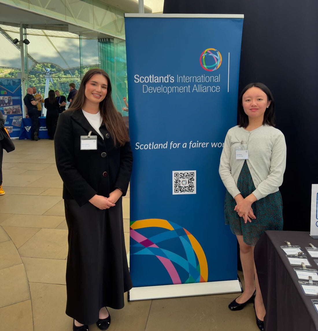 At the Scottish International Alliance conference
