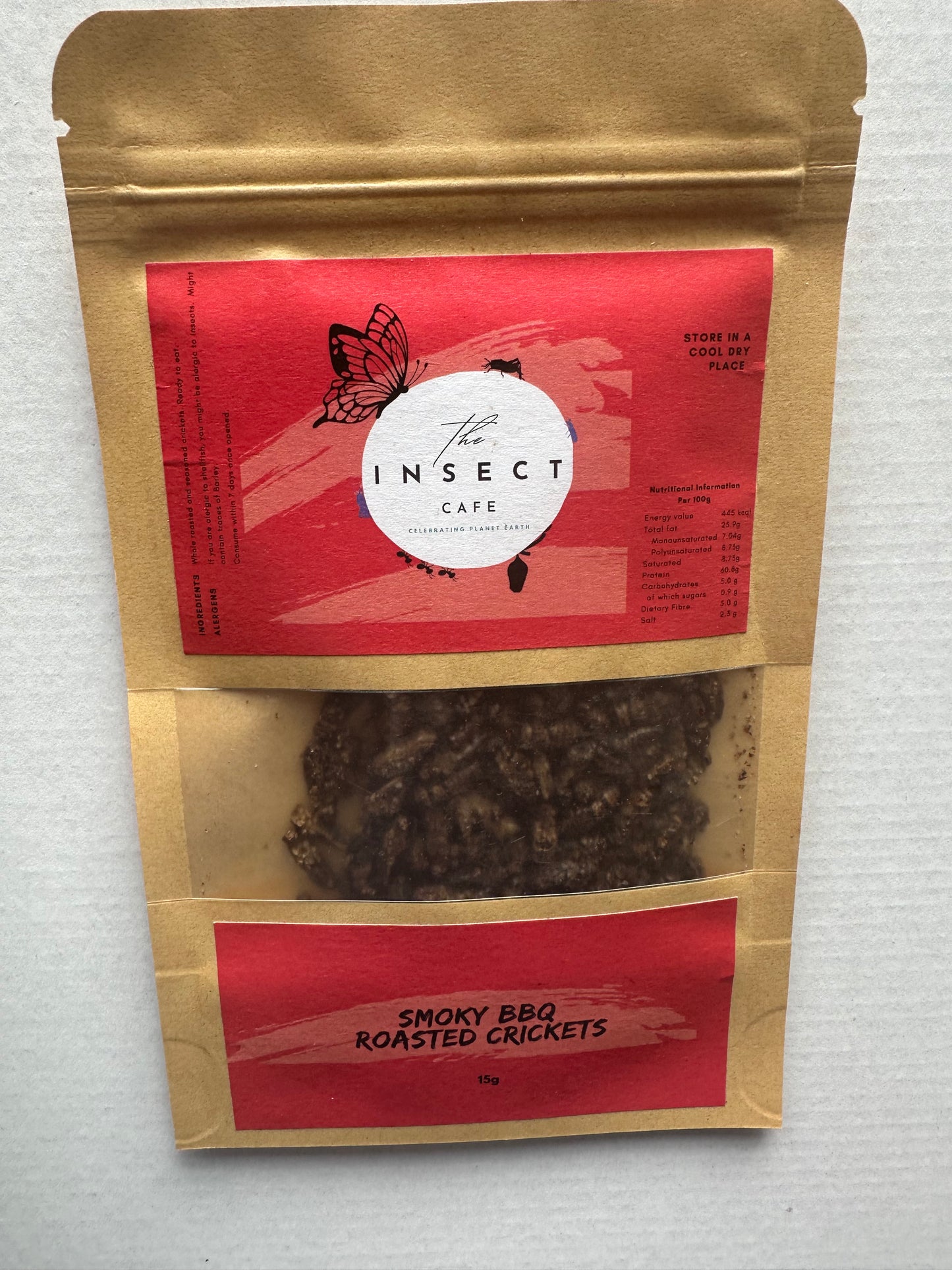 Smoky BBQ Roasted Crickets