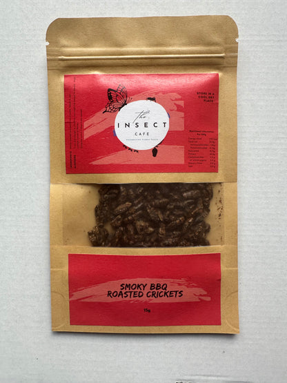 Smoky BBQ Roasted Crickets