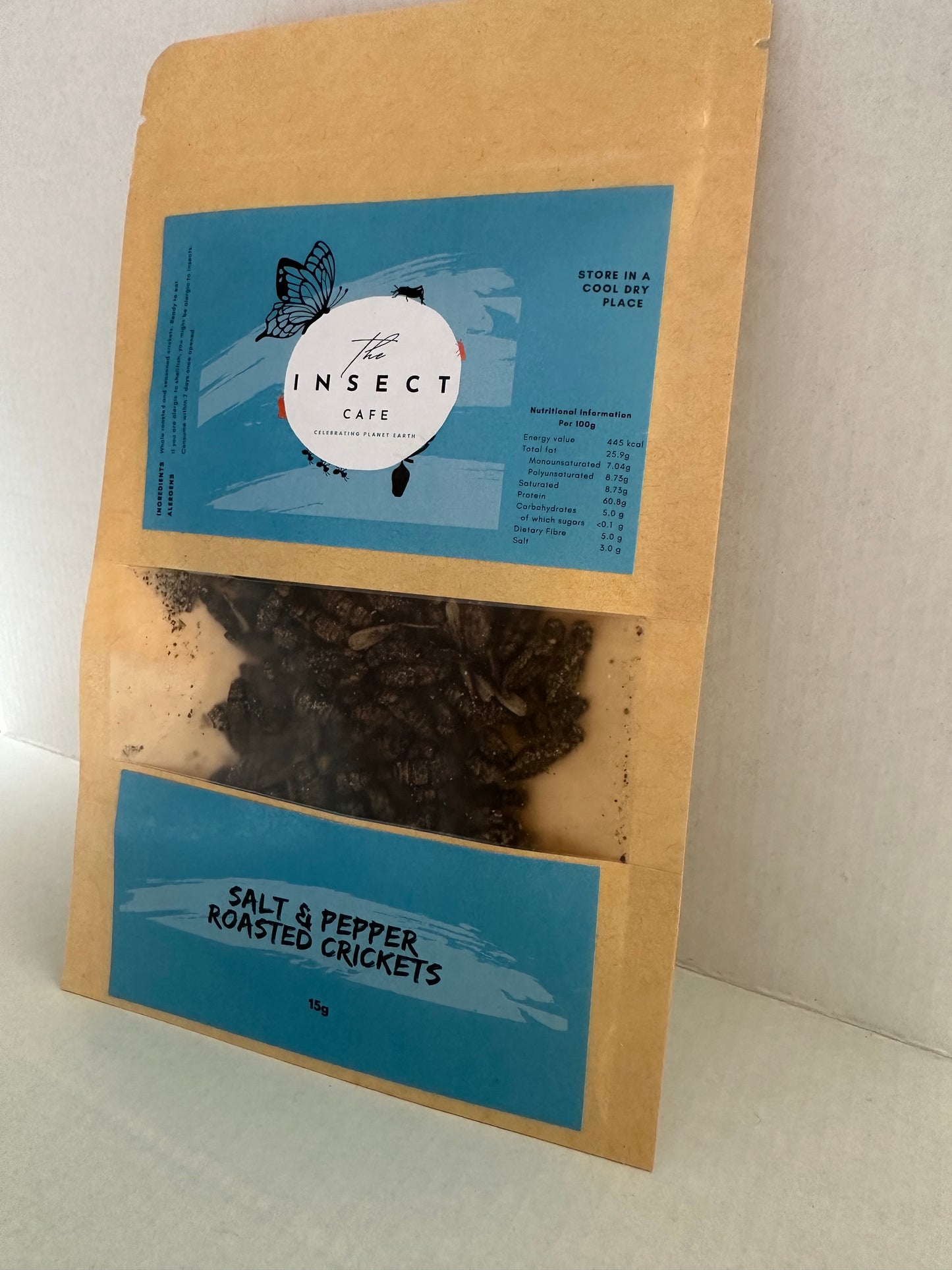 Sal & Pepper Roasted Crickets