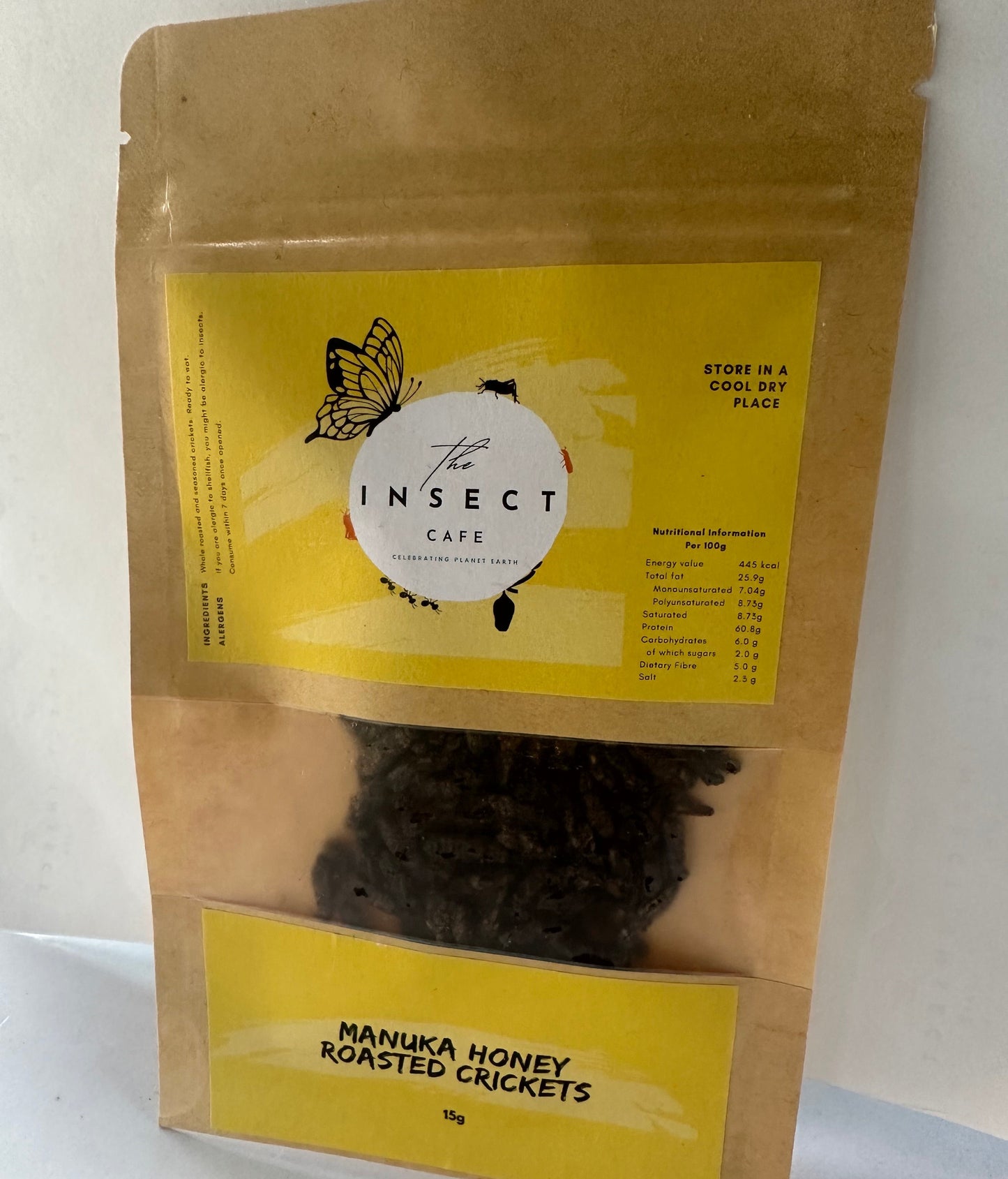 Manuka Honey Roasted Crickets