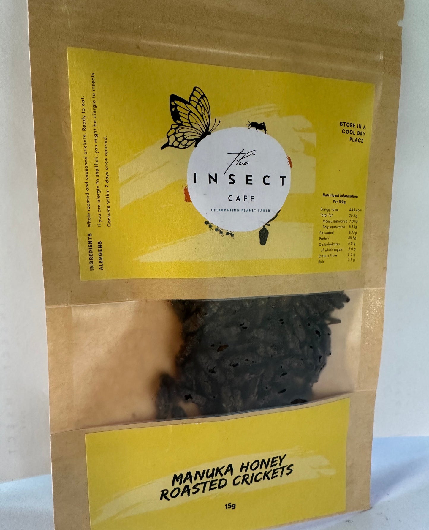 manuka honey roasted crickets