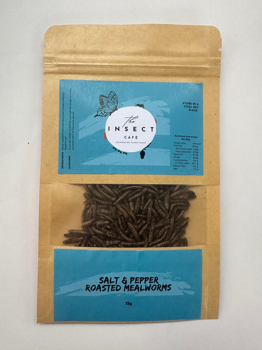 Salt & Pepper Roasted Mealworms